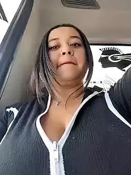 Cristal__04 — Sucking a dildo in public