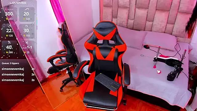 StripChat HotSummer8 is Freechat HotSummer8 — Open Legs + Fuck Machine x10min