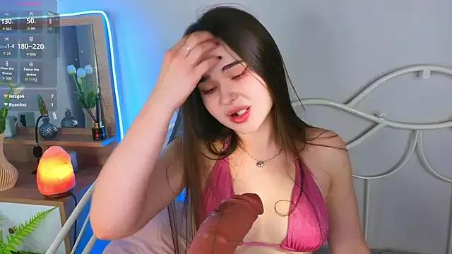 StripChat KateBleare is Freechat KateBleare — more hard and saliva blowjob