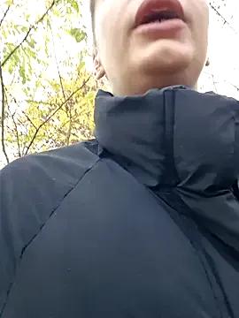 StripChat Keli_Jessi is Freechat Keli_Jessi — Naked running in public park